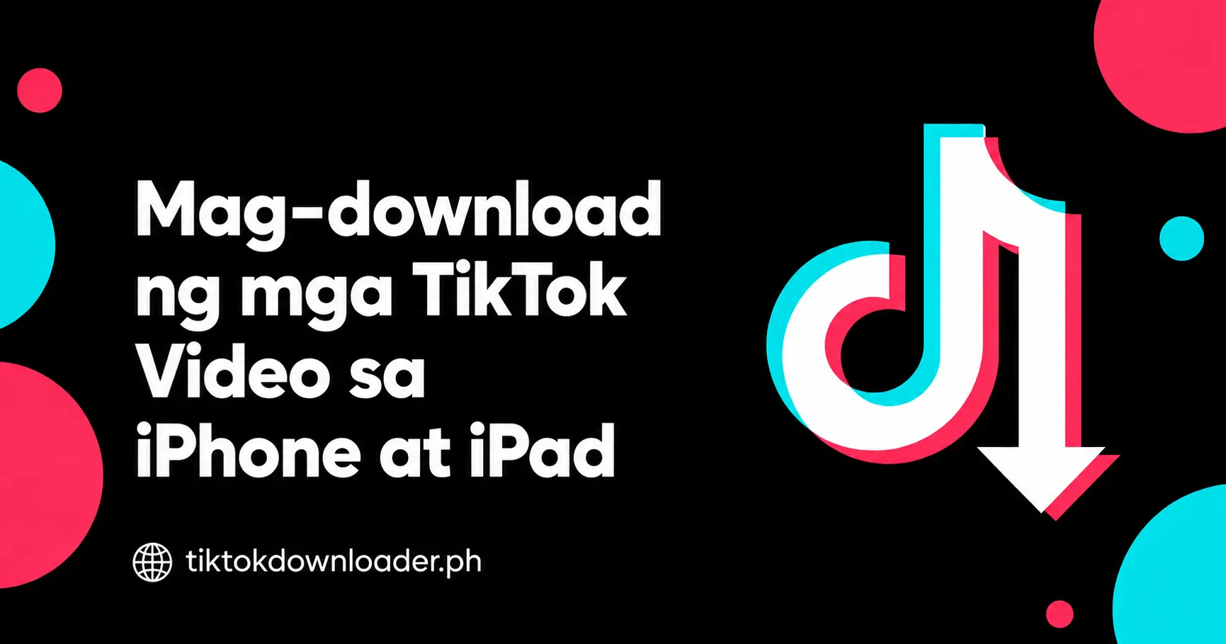 TikTok video downloader for iPhone and iPad featured image